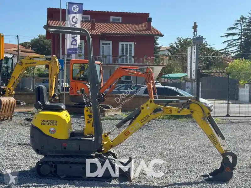 Mini pelle Wacker Neuson 803 occasion Commander Vite