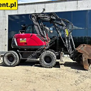 Certifié Pelle sur pneus Mecalac 714 MW KOPARKA KOŁOWA 2012r. MECALAC 12 MTX MXT 15 9 11 VOLVO 140 JCB 145 CAT 313 LIEBHERR 910 914 occasion