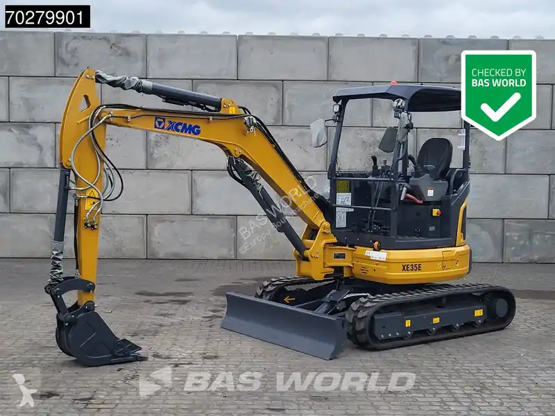 Bon Plan Mini pelle XCMG XE35 E FACTORY WARRANTY - YANMAR ENGINE - CE neuve