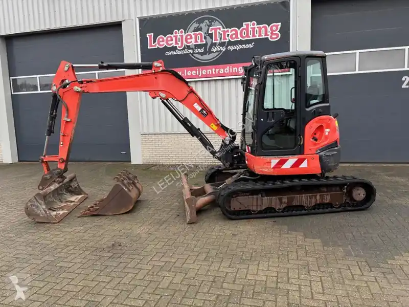Mini pelle Kubota U48-4 Mini excavator, 3 buckets, 2015 year !! occasion Affaire À Saisir