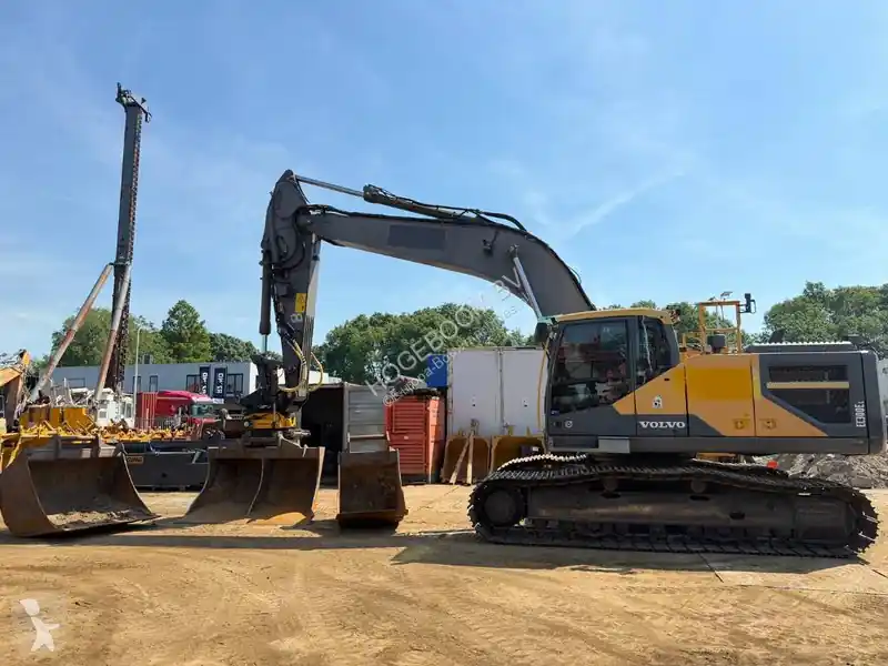 Must-Have Pelle sur chenilles Volvo EC300EL trimble gcs900 engcon rotortilt 3x bucke occasion