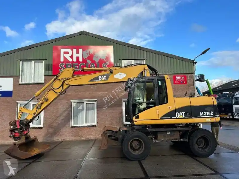 Pelle sur pneus Caterpillar M315 C WITH ROTOTILT occasion Nouvelle Collection