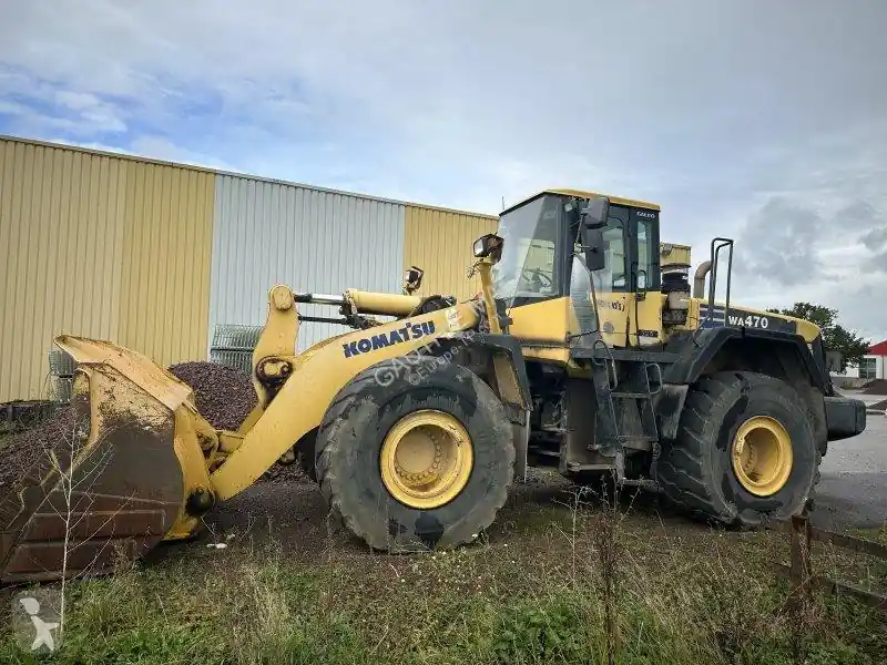 Promotion Saisonnière Chargeuse sur pneus Komatsu WA470-5 occasion