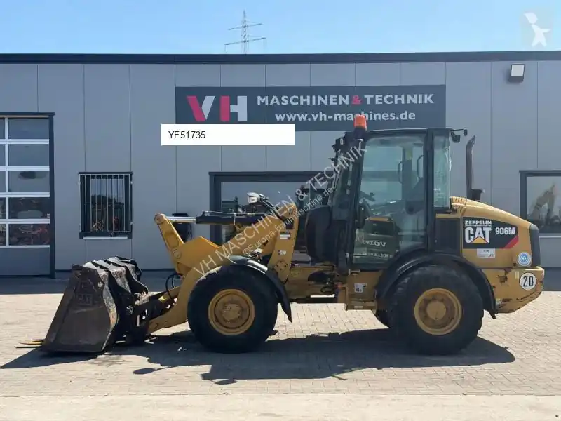 Meilleur Prix Chargeuse sur pneus Caterpillar 906 906M Gazoil occasion