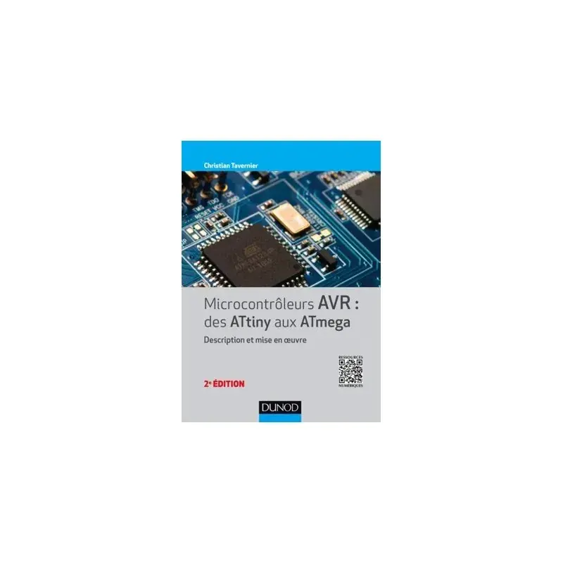 Livre technique sur microcontrôleurs AVR ATtiny ATmega 744176 Promotion