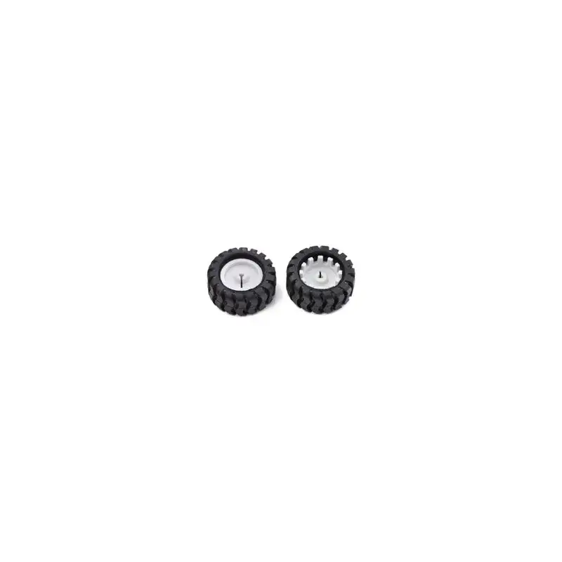 Pololu Paire de roue miniature pour robot ( diamètre 42 mm ) Satisfait Ou Remboursé