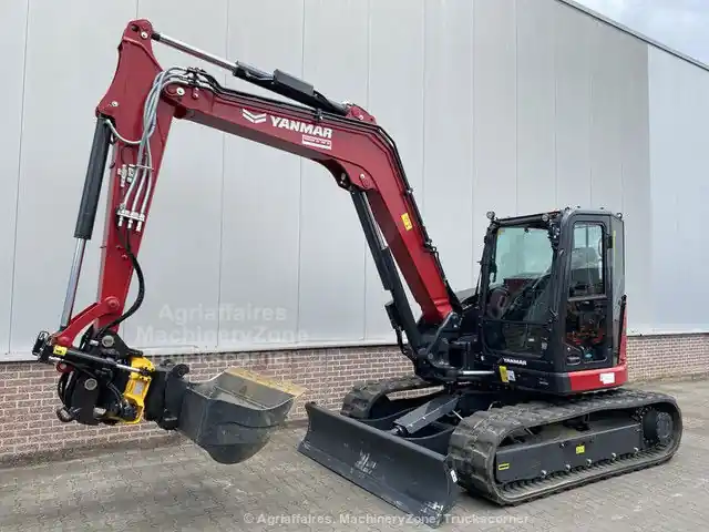 Offre Limitée Yanmar SV100-7 incl. vaste Engcon (serv. 58382)