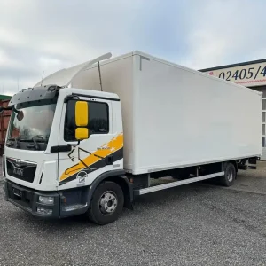 Camion fourgon MAN 12.250 4X2 Koffer LBW Klima Diff.Sperre AHK Promotion Saisonnière