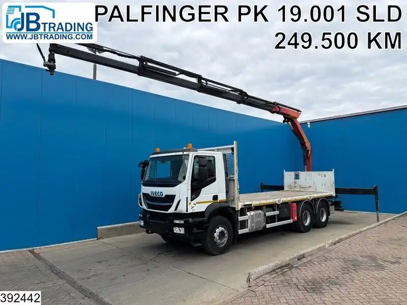 Camion plateau, Camion grue Iveco X-Way 360 6x4, EURO 6, Palfinger, Remote Meilleur Choix