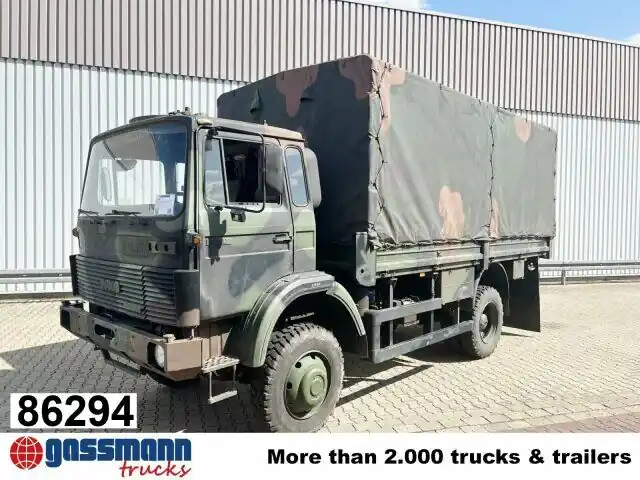 Jusqu'à Épuisement Des Stocks Camion plateau Iveco 110-17 AW 4x4, Ex-, Küche