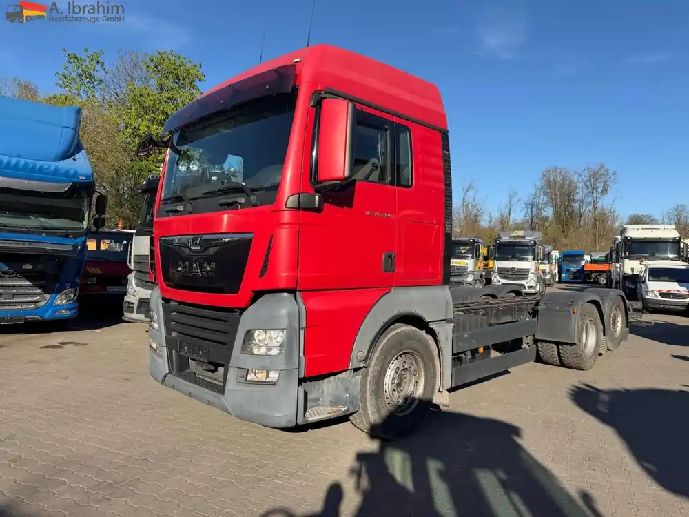 Châssis cabine MAN TGX 26.460 6x2 Liftachse Retarder Offre Limitée