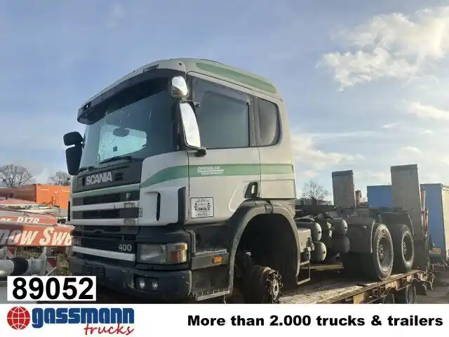 Satisfait Ou Remboursé Châssis cabine Scania 124C 400 6x6