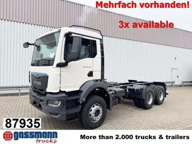 Châssis cabine neuf MAN TGS 33.440 6x4 BB Bon Plan
