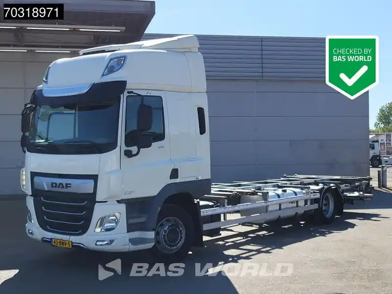 Nouveauté Camion porte-conteneur/ Caisse mobile DAF CF 370 CF 4X2 NL-Truck APK BDF 2000kg Ladebordwand MX Engine Brake Euro 6