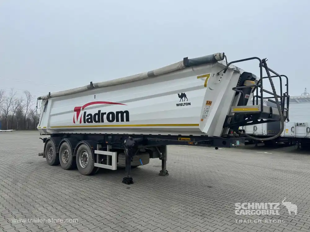 Commander Maintenant Semi-remorque benne WIELTON Tipper Alu-square sided body 28m³