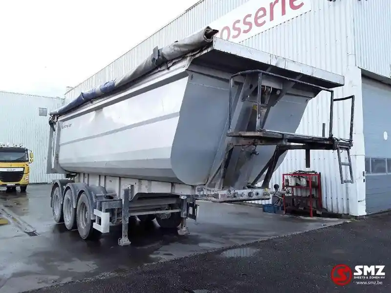 Semi-remorque benne GALTRAILER Oplegger Steel acier Meilleure Vente