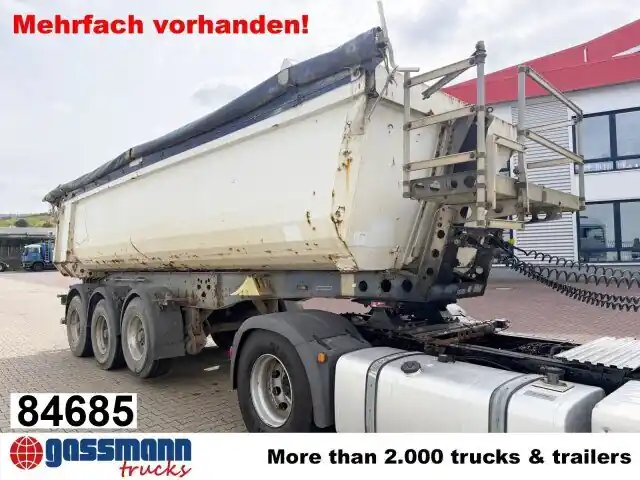 Semi-remorque benne Schmitz Cargobull SKI 24 SL 7.2, Stahlmulde ca. 24m³, Liftachse Offre Limitée