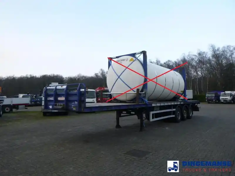 Semi-remorque plateau Tirsan 3 axle Platform trailer Dernière Chance