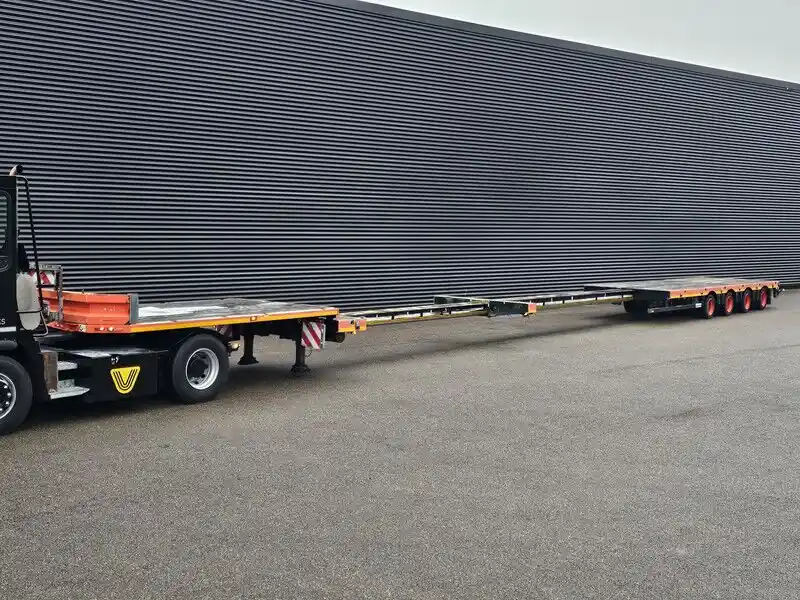 Semi-remorque surbaissé Nooteboom MCO-50-04V / 25MTR / 2X EXTENDABLE / MEGA / LOWDECK Expédié Aujourd'hui