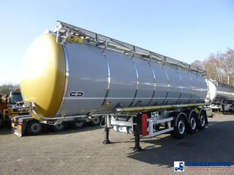 Commande En Gros Semi-remorque citerne Van Hool Chemical tank inox L4BH 37.5 m3 / 1 comp