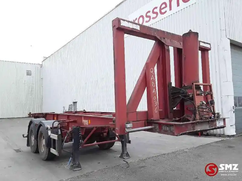 Prix Réduit Semi-remorque porte-conteneur/ Caisse mobile Robuste Kaiser Oplegger kip container lifter