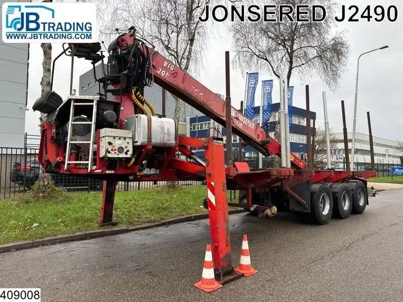 Billaud Chassis Transport de bois, Suspension acier, Extensible Meilleure Vente