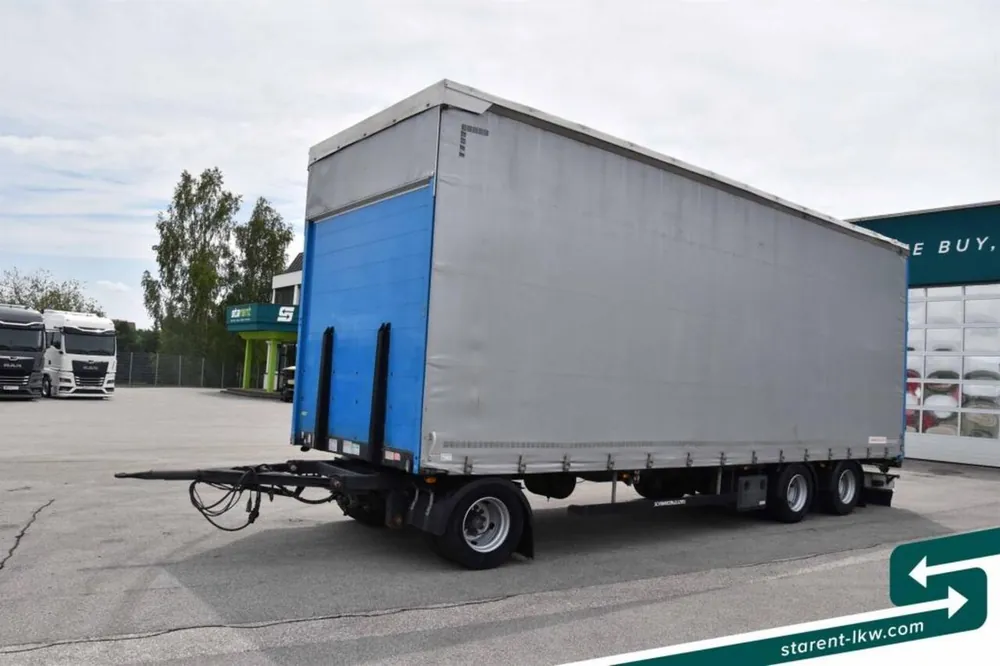 Remorque rideaux coulissants Schwarzmüller 3 Achs Planen Anhänger BPW Achsen TÜV 09/27 Prix Promo