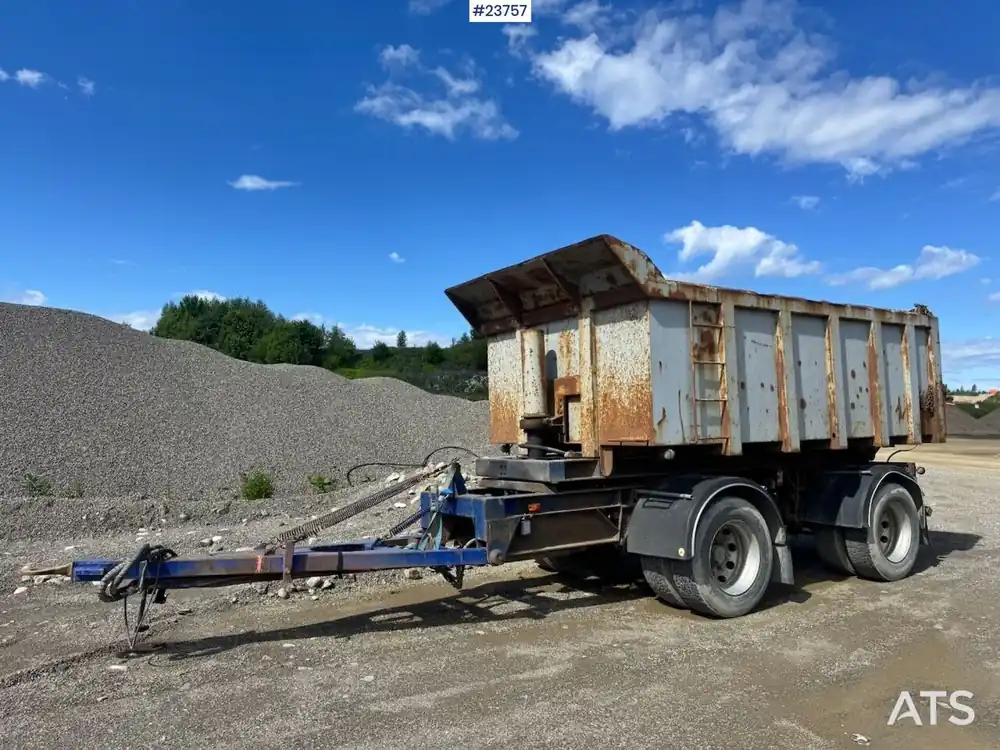 Promotion Saisonnière Remorque benne Trio Wabco Tippslep Henger