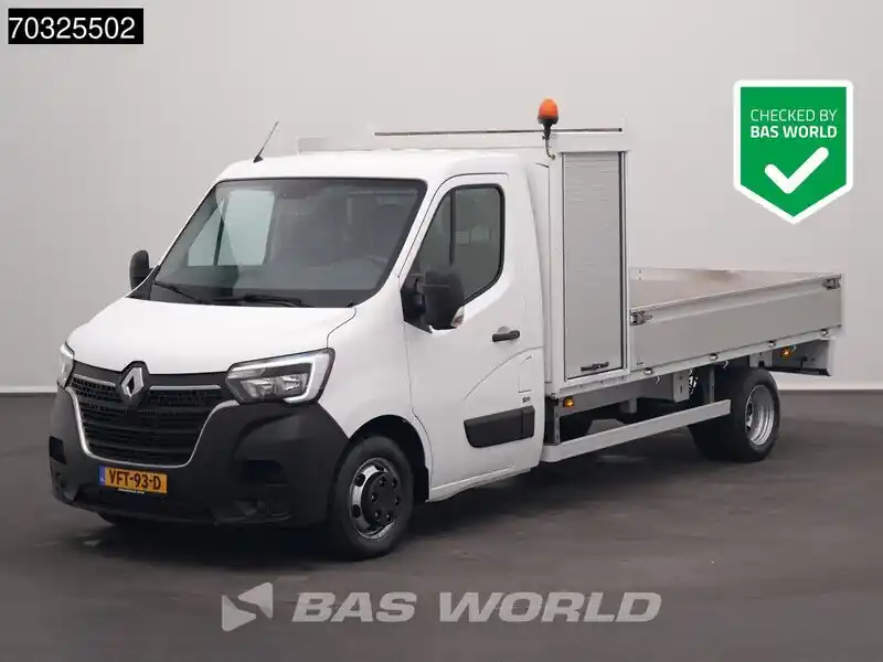 Acheter Direct Renault Master 145PK Open Laadbak Dubbellucht Trekhaak LED Airco Cruise Standkachel Euro6 Pritsche Pickup Open Box Climatisé Barre de remorquage Régulateur de vitesse