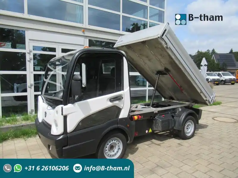 Retour Gratuit Utilitaire benne, Utilitaire électrique Goupil G5 Kipper - Tipper Li-ION Accu / Battery