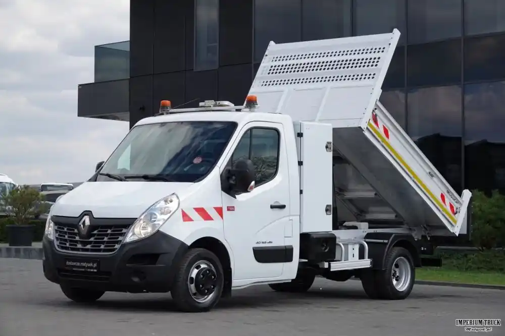 Seulement Aujourd'hui Utilitaire benne RENAULT MASTER DCI 145 / WYWROTKA ALUMINIOWA / BLIŹNIAK / MANUAL / SPROWADZONY