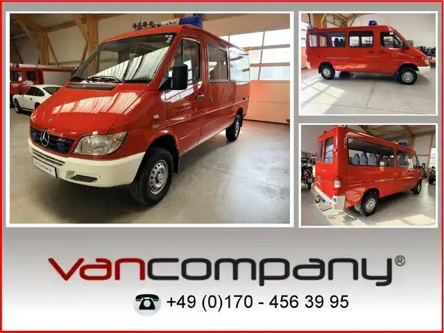 Utilitaire double cabine MERCEDES-BENZ Sprinter 313 CDI 4x4 Allrad L2H1 1. Hand!... Quantité Limitée