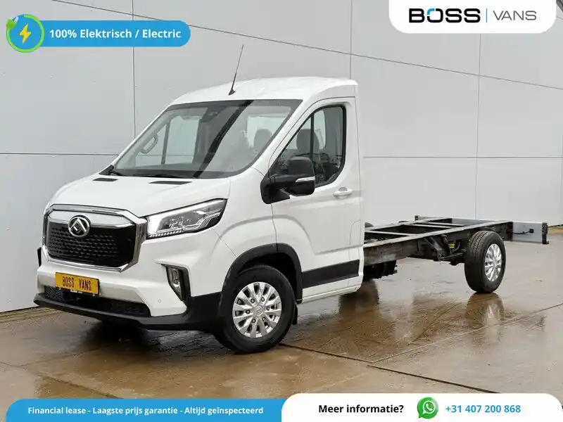 Authentique Véhicule utilitaire, Utilitaire électrique Maxus eDeliver 9 204PK Nieuw L4 Elektrisch 172km WLTP 204PK 80kw Snelladen Carplay AC Stoelverwarming Adaptieve Cruise Control LED