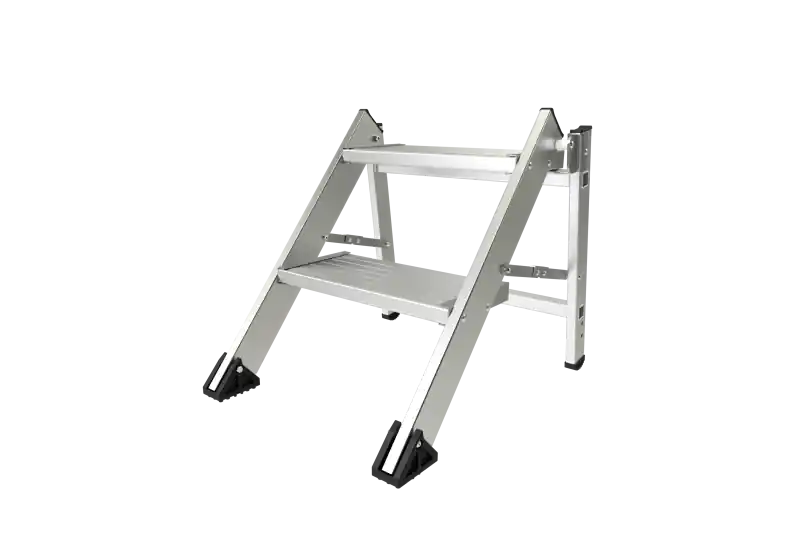 Tubesca-Comabi CONFORT PLIANT 2 Marches Marchepied Alu Compact & Stable (2,47m) Satisfait Ou Remboursé