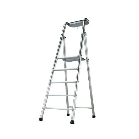 Prix Réduit TUBESCA-COMABI - Marchepied PROBAT 7 marches - hauteur d‘accès maximum 3.66m - aluminium - Réf 02376007