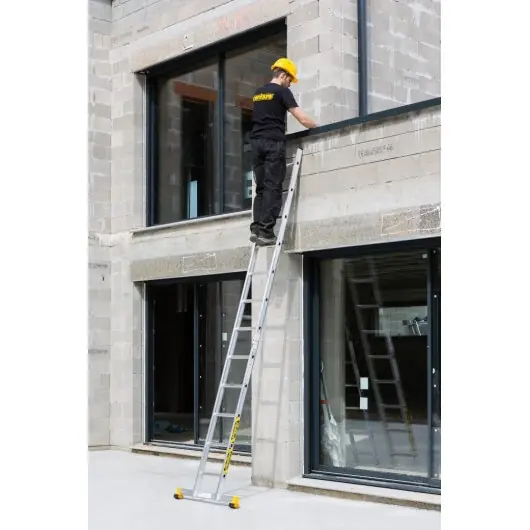 CENTAURE - Échelle SIMPLE S - 14 marches - hauteur de travail maximum 2.95m - aluminium Prix Bas