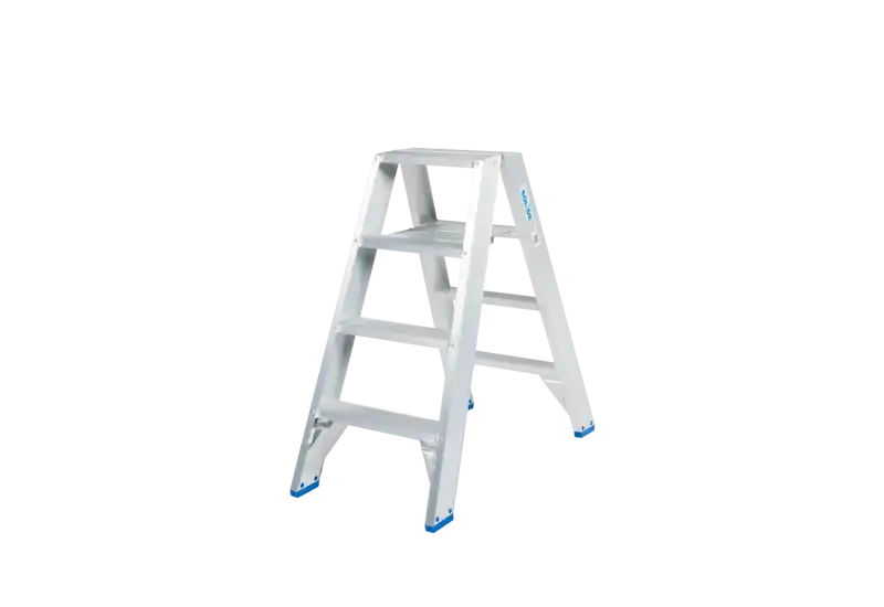 Solide DT04 Escabeau Double 2x4 Marches - Travail à 3m & Hygiène Bon Plan
