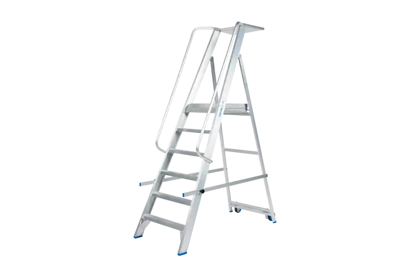 SOLIDE PMP06 Plate-forme Mobile Pliable 6 Marches Confort Pas Cher