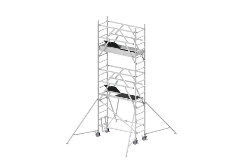 Remise Solide VS604SR Échafaudage Pliant Composite & Stable (Travail 6m)