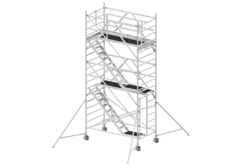 Meilleur Choix Solide RS 4S Comfort Tour Escalier 1,35x2,45m Travail à 6,00m