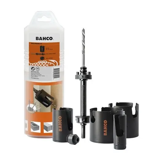 Prix Réduit BAHCO - Coffret de scies trépans Superior™ multi construction 32 mm-83 mm - 6 Pcs