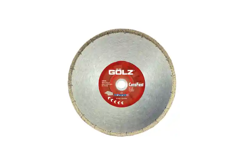 Disque GÖLZ CeraFast Ø200mm coupe parfaite Faïence & Grès Cérame - Alésage 25,4mm Retour Gratuit